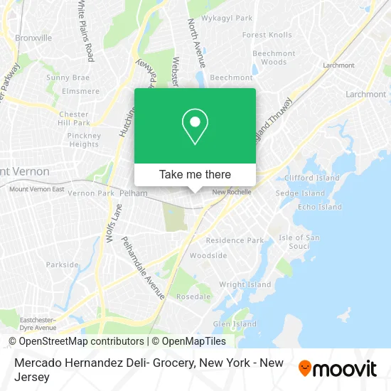 Mercado Hernandez Deli- Grocery map