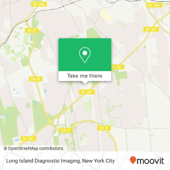 Long Island Diagnostic Imaging map
