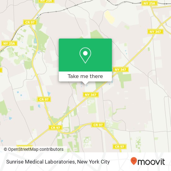 Sunrise Medical Laboratories map