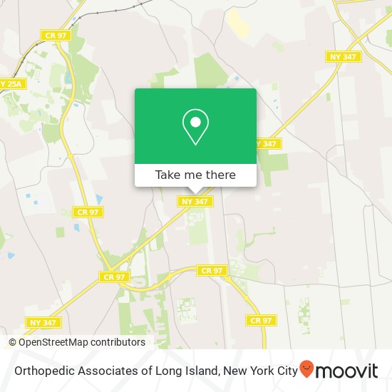 Orthopedic Associates of Long Island map