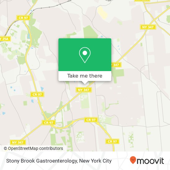 Stony Brook Gastroenterology map