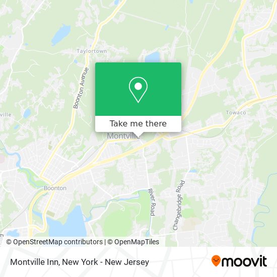 Mapa de Montville Inn