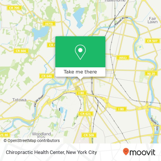 Mapa de Chiropractic Health Center