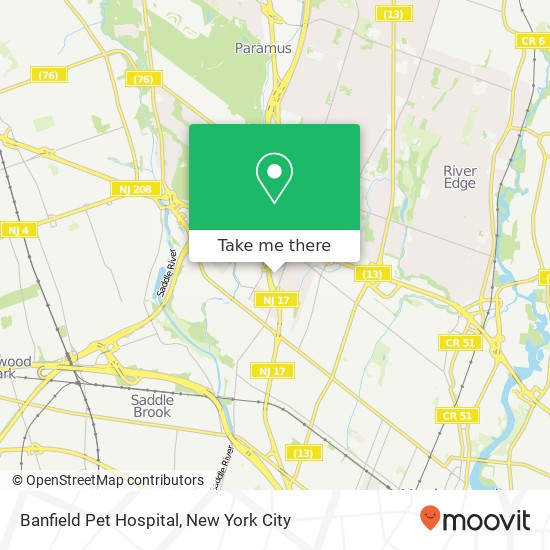 Banfield Pet Hospital map