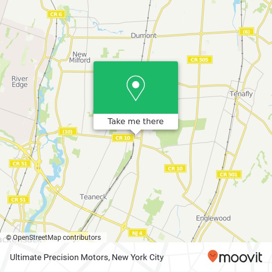 Ultimate Precision Motors map