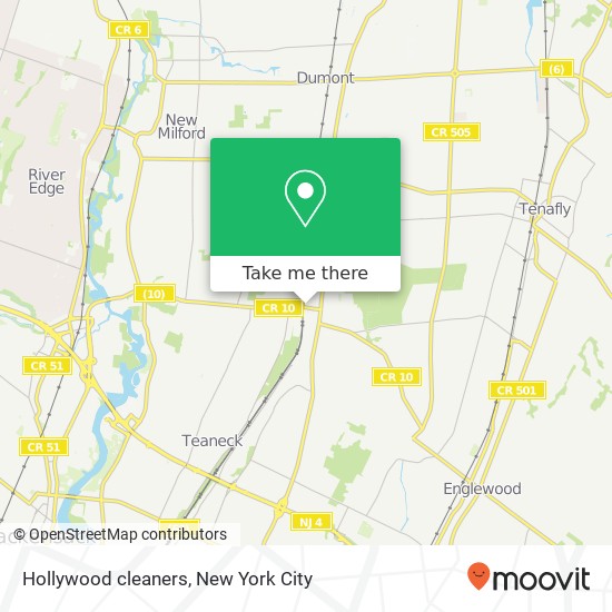 Mapa de Hollywood cleaners