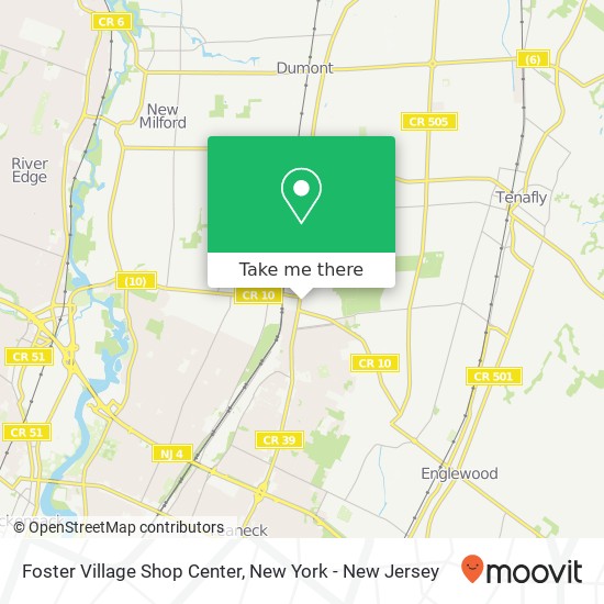 Mapa de Foster Village Shop Center