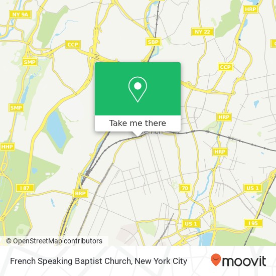 Mapa de French Speaking Baptist Church