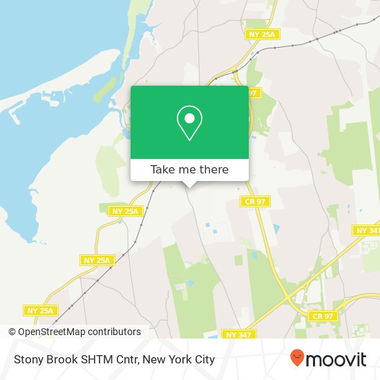 Stony Brook SHTM Cntr map