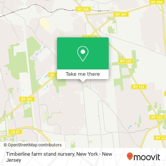 Mapa de Timberline farm stand nursery