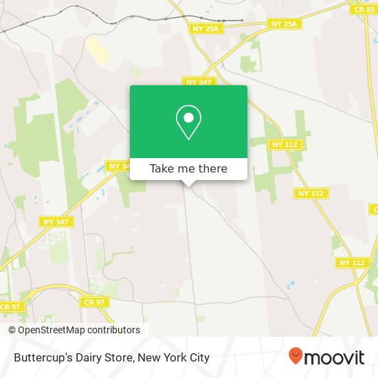Mapa de Buttercup's Dairy Store
