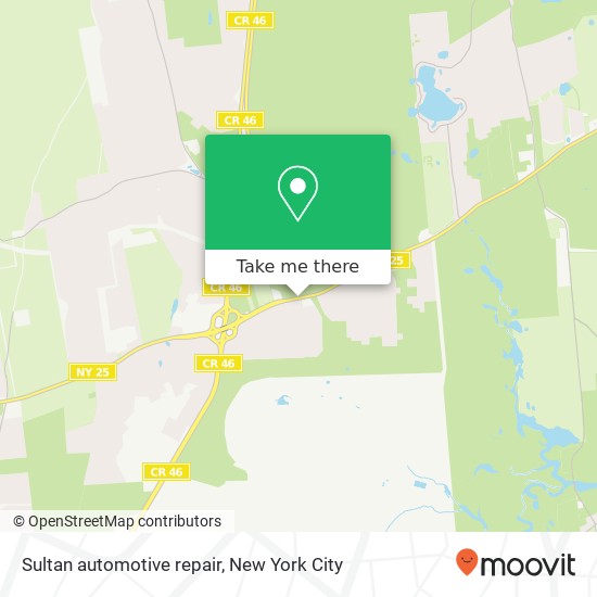 Mapa de Sultan automotive repair