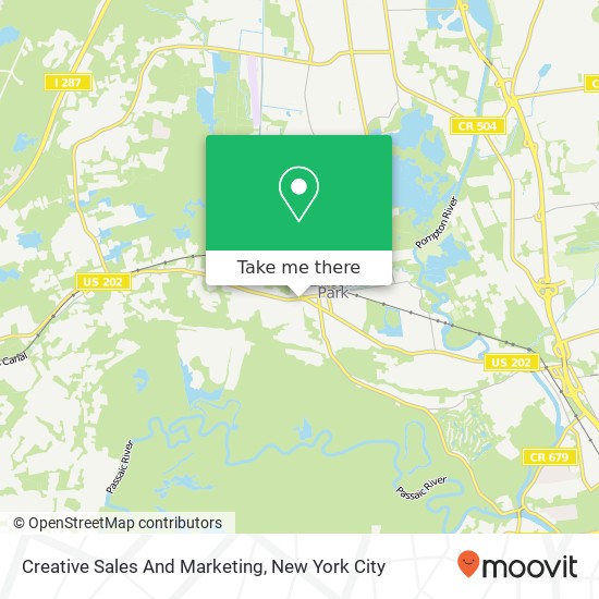 Mapa de Creative Sales And Marketing