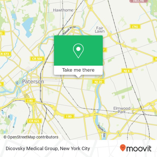 Dicovsky Medical Group map