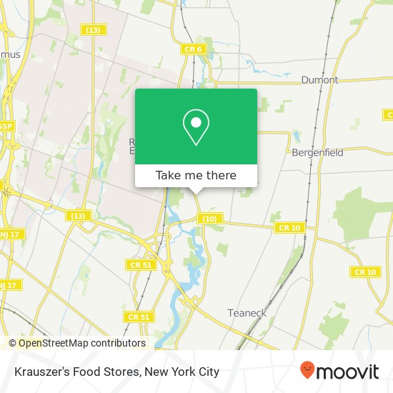 Krauszer's Food Stores map
