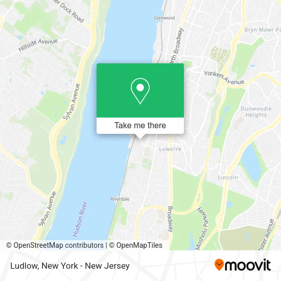 Ludlow map