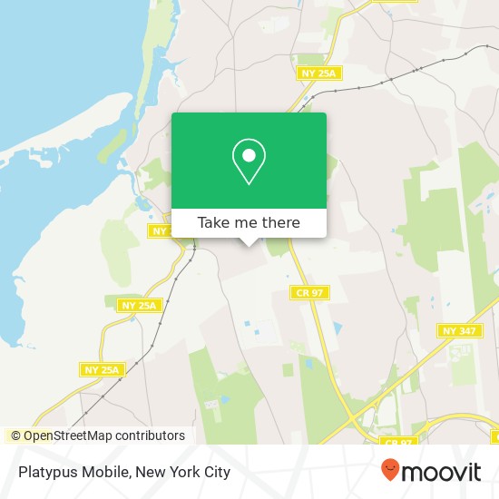 Platypus Mobile map