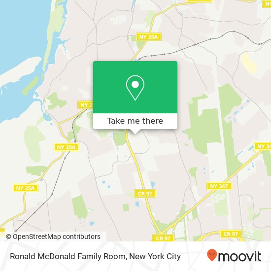 Mapa de Ronald McDonald Family Room