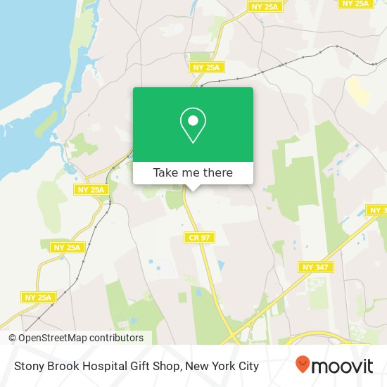 Mapa de Stony Brook Hospital Gift Shop