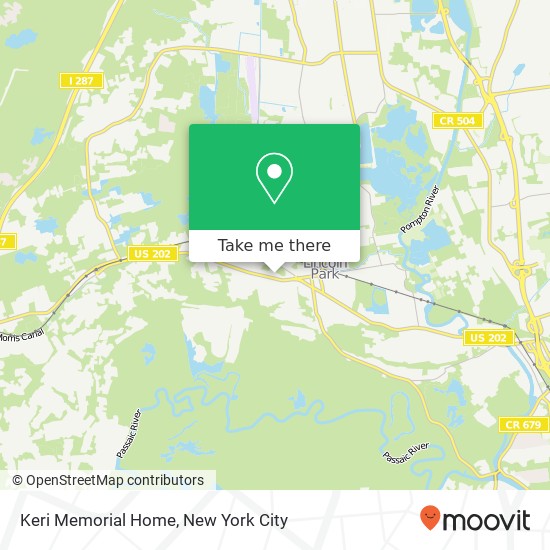 Keri Memorial Home map