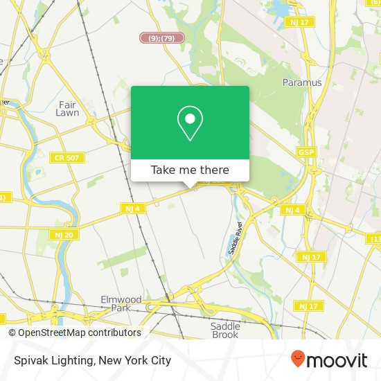 Mapa de Spivak Lighting