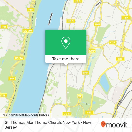 Mapa de St. Thomas Mar Thoma Church