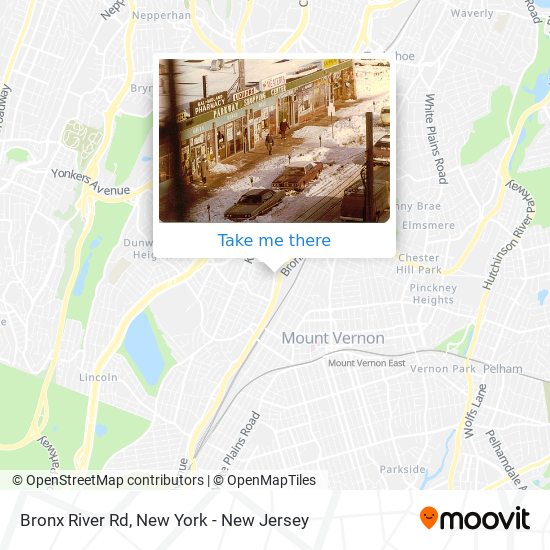 Bronx River Rd map