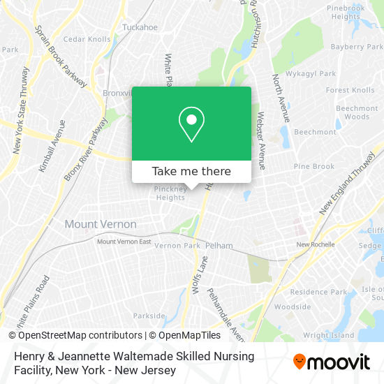 Mapa de Henry & Jeannette Waltemade Skilled Nursing Facility