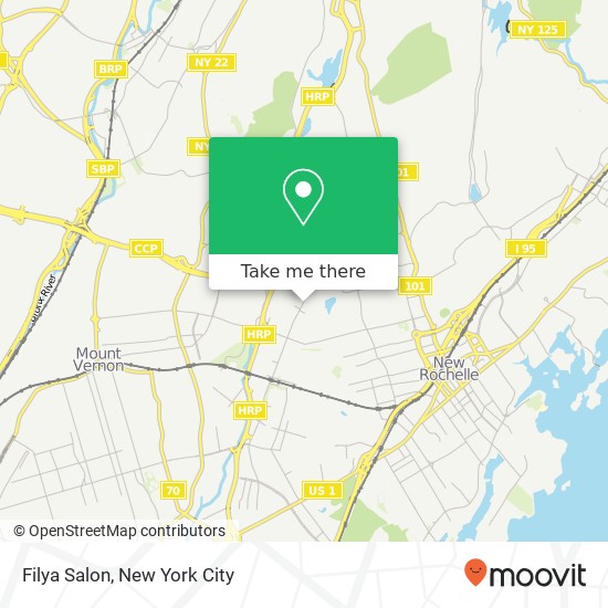 Filya Salon map