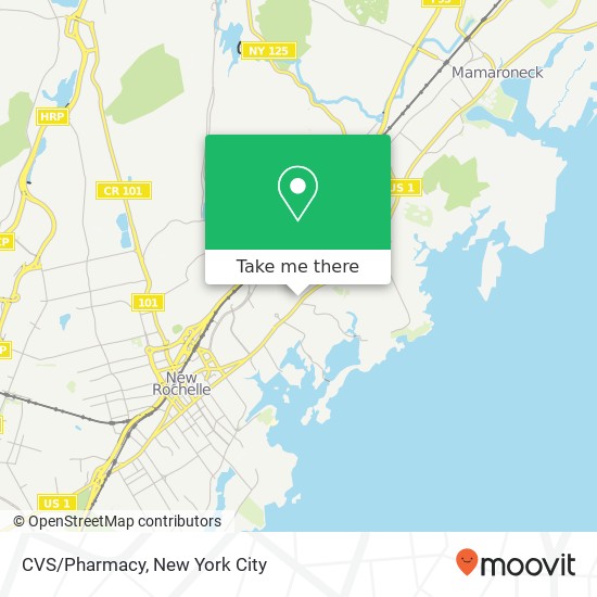 Mapa de CVS/Pharmacy