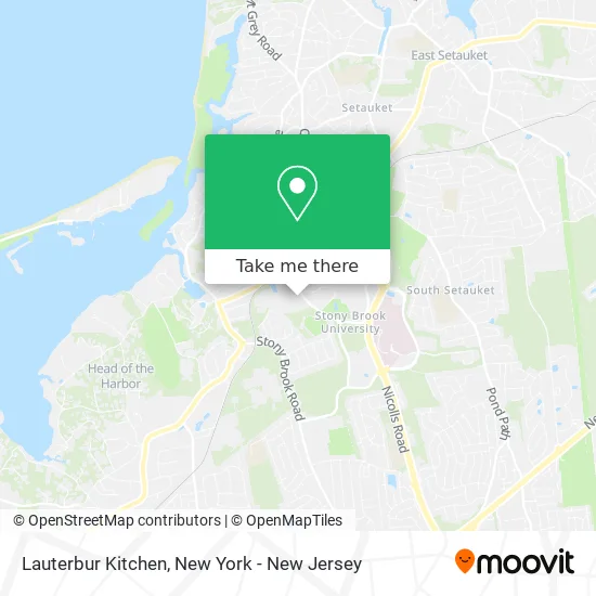 Lauterbur Kitchen map