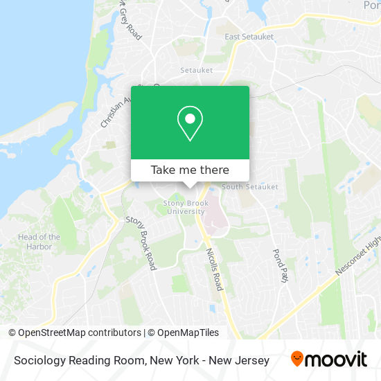 Mapa de Sociology Reading Room