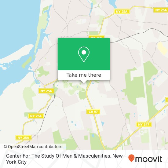 Center For The Study Of Men & Masculenities map