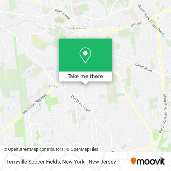 Mapa de Terryville Soccer Fields