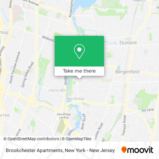 Brookchester Apartments map