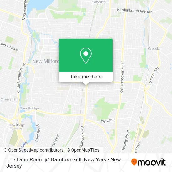 The Latin Room @ Bamboo Grill map