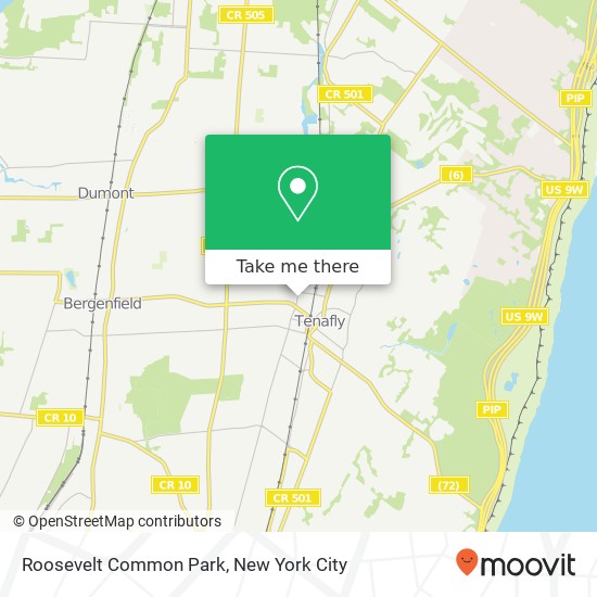 Mapa de Roosevelt Common Park