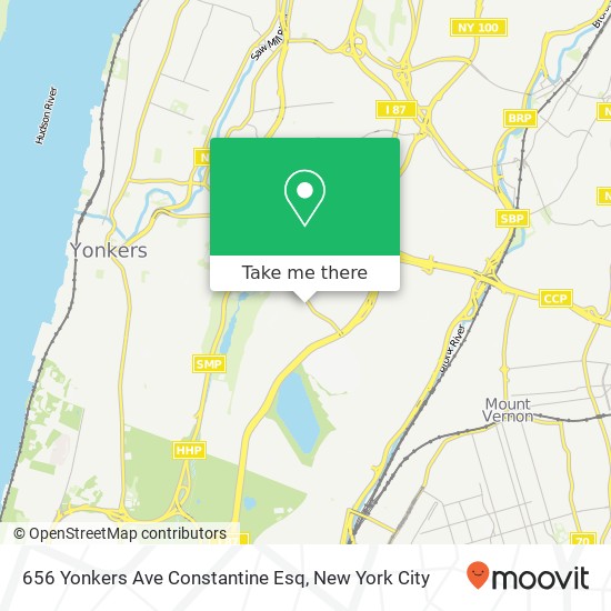 656 Yonkers Ave Constantine Esq map