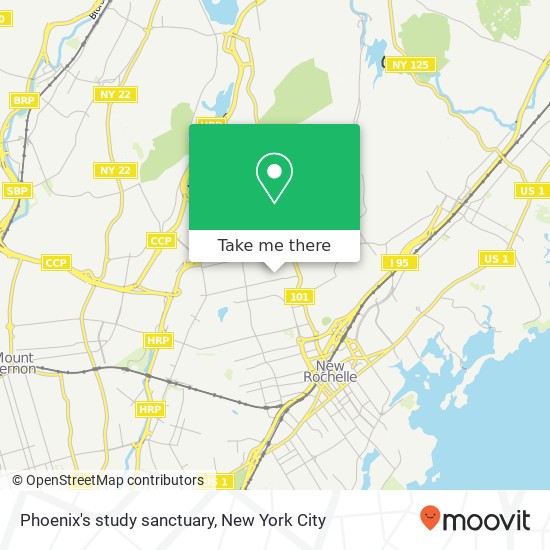 Phoenix's study sanctuary map