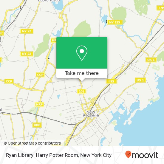 Mapa de Ryan Library: Harry Potter Room