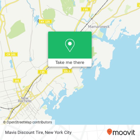 Mavis Discount Tire map