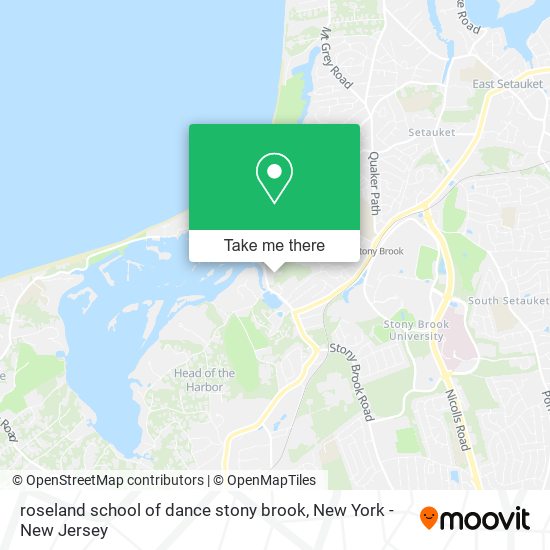 roseland school of dance stony brook map