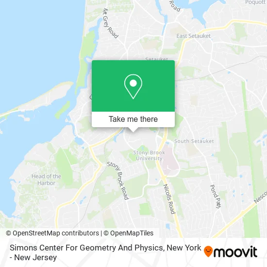 Simons Center For Geometry And Physics map