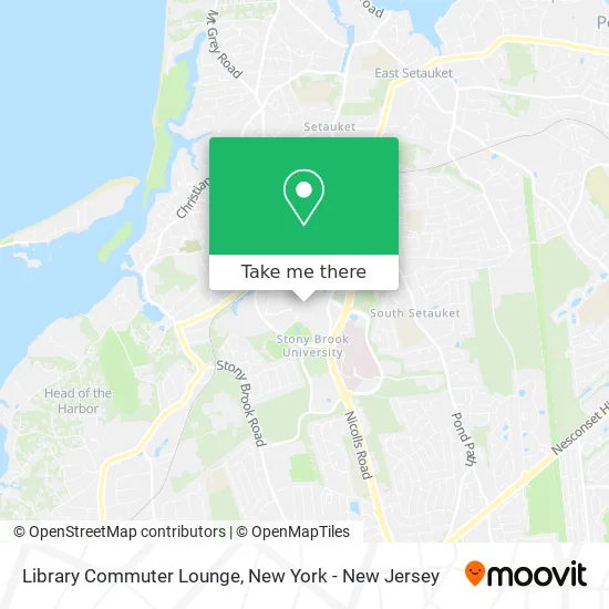 Library Commuter Lounge map
