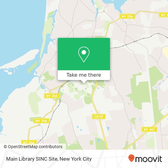 Mapa de Main Library SINC Site