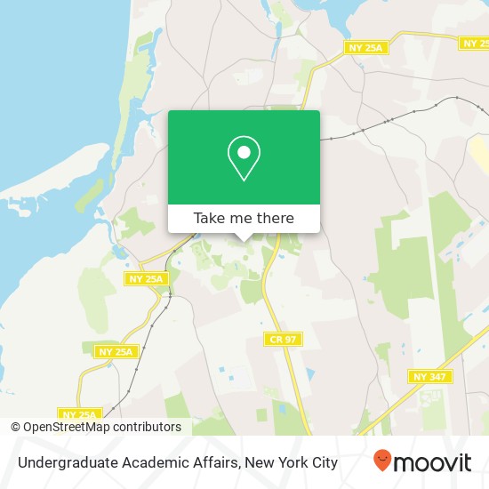 Mapa de Undergraduate Academic Affairs