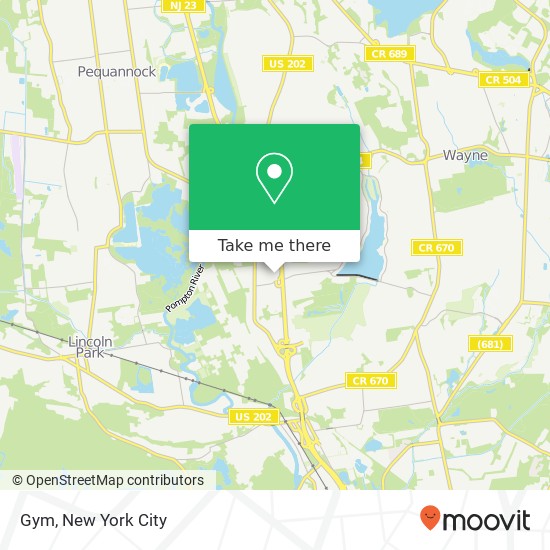 Mapa de Gym