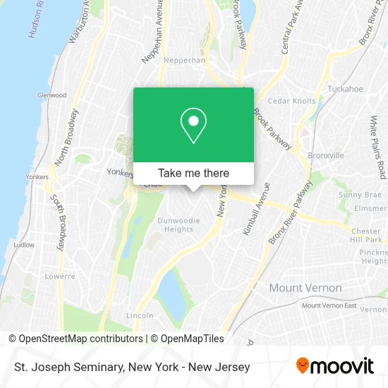 St. Joseph Seminary map