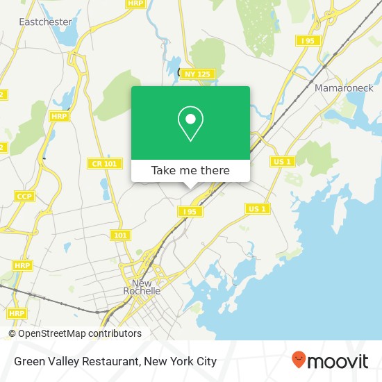 Mapa de Green Valley Restaurant
