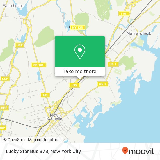 Lucky Star Bus 878 map